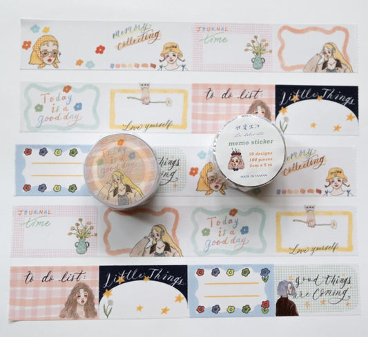 Memo Sticker Tape | Today is a good day