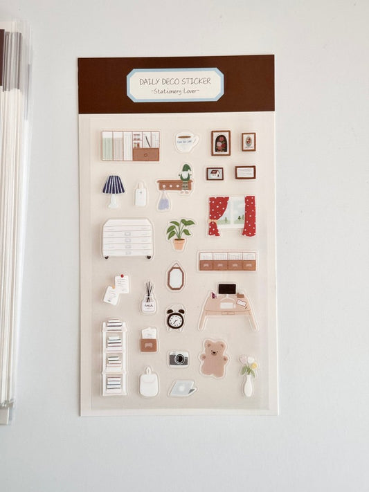Stickers | Daily Deco Sticker - My Room (PET)