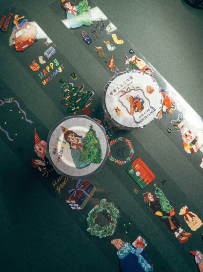PET Tape | Xmas: Let's countdown together (4cm)