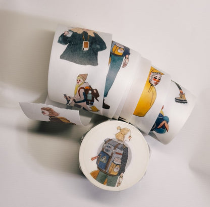 Washi Tape | bon voyage / Faraway journey (4cm)