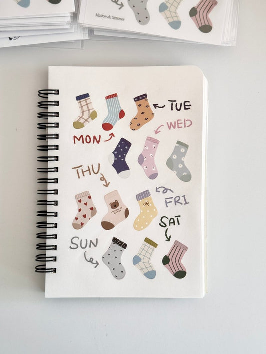 Transfer Stickers | My Favorite Socks