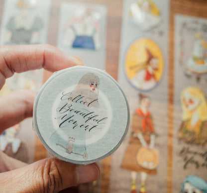 PET Tape | The song of hundred blooms (4cm)