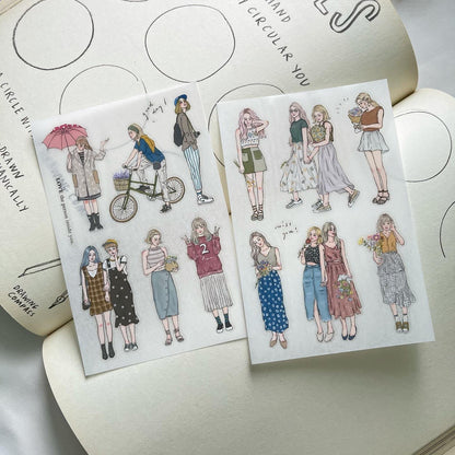 Transfer Stickers | Girls