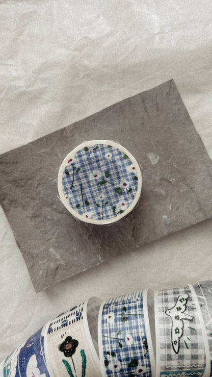 Kiss-cut Washi Tape |  Ten Parts (2.5cm)