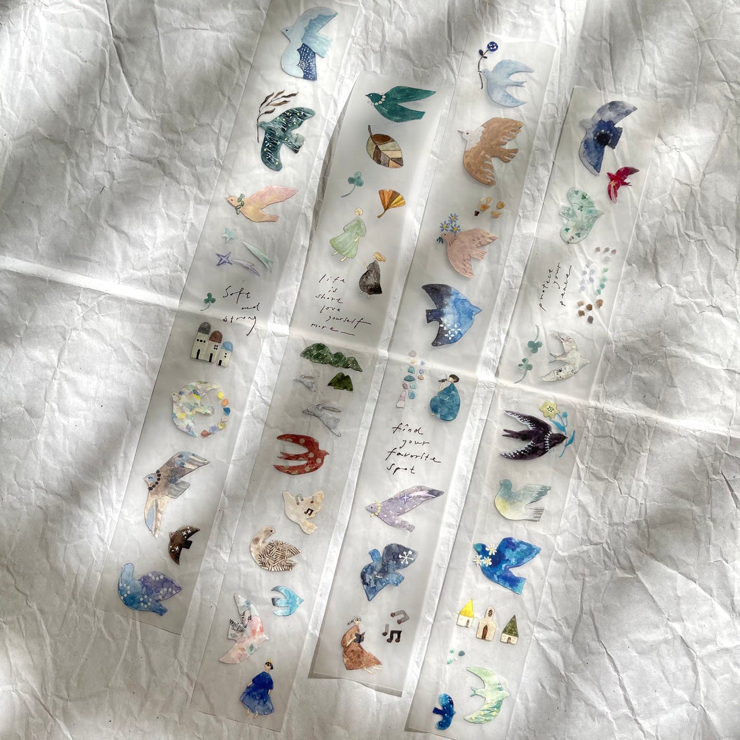 PET Tape | Bird Island (3cm)