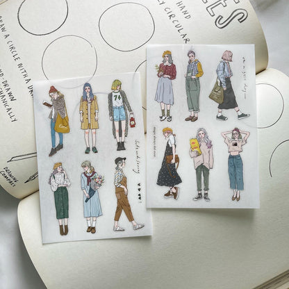 Transfer Stickers | Girls