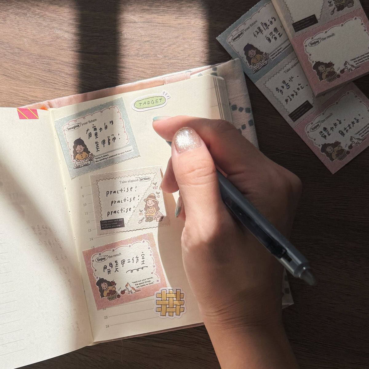 Perforated Memo Pad | 3-Step Manifestation