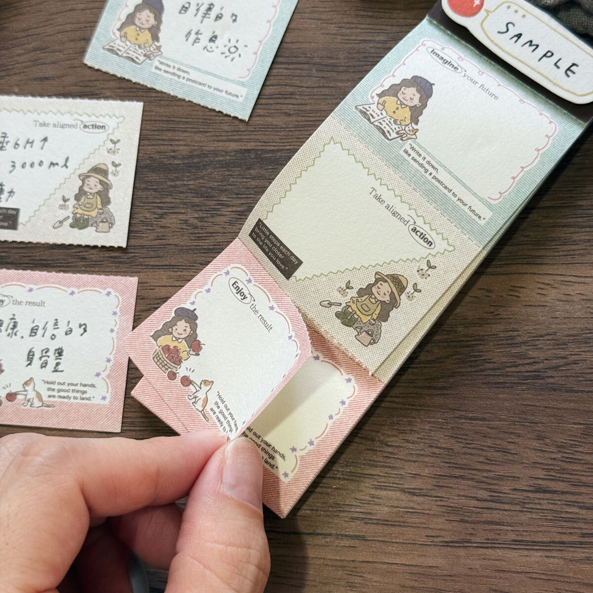Perforated Memo Pad | 3-Step Manifestation