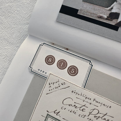 Stamps Set | Circle Numbers (set of 10)