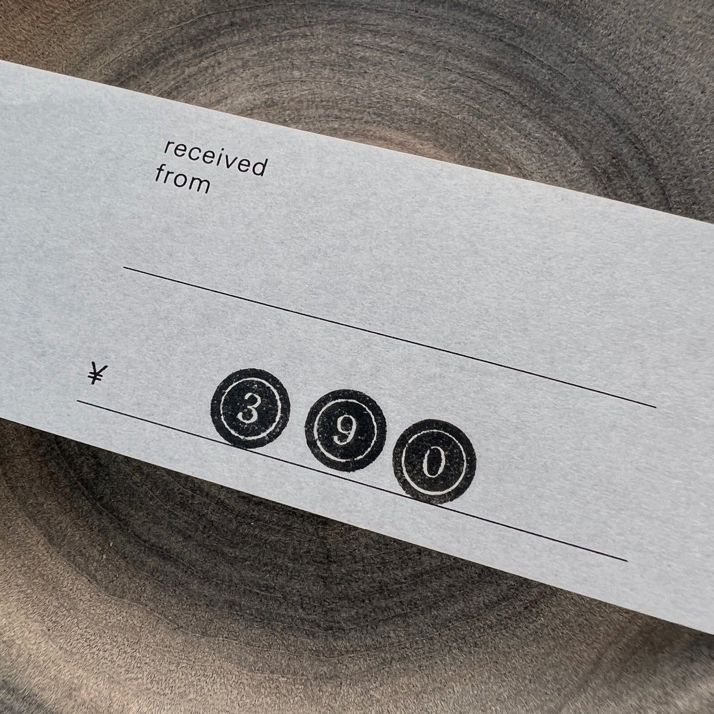 Stamps Set | Circle Numbers (set of 10)