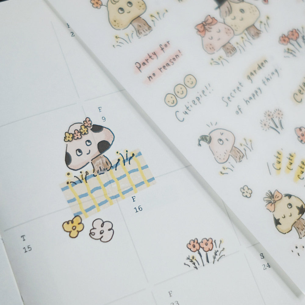 Transfer Stickers | Little Mushie Garden