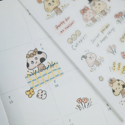Transfer Stickers | Little Mushie Garden