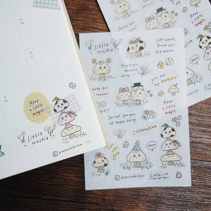 Transfer Stickers | Little Mushie Garden