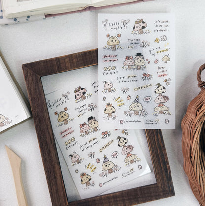 Transfer Stickers | Little Mushie Garden