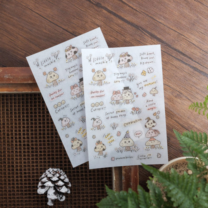 Transfer Stickers | Little Mushie Garden