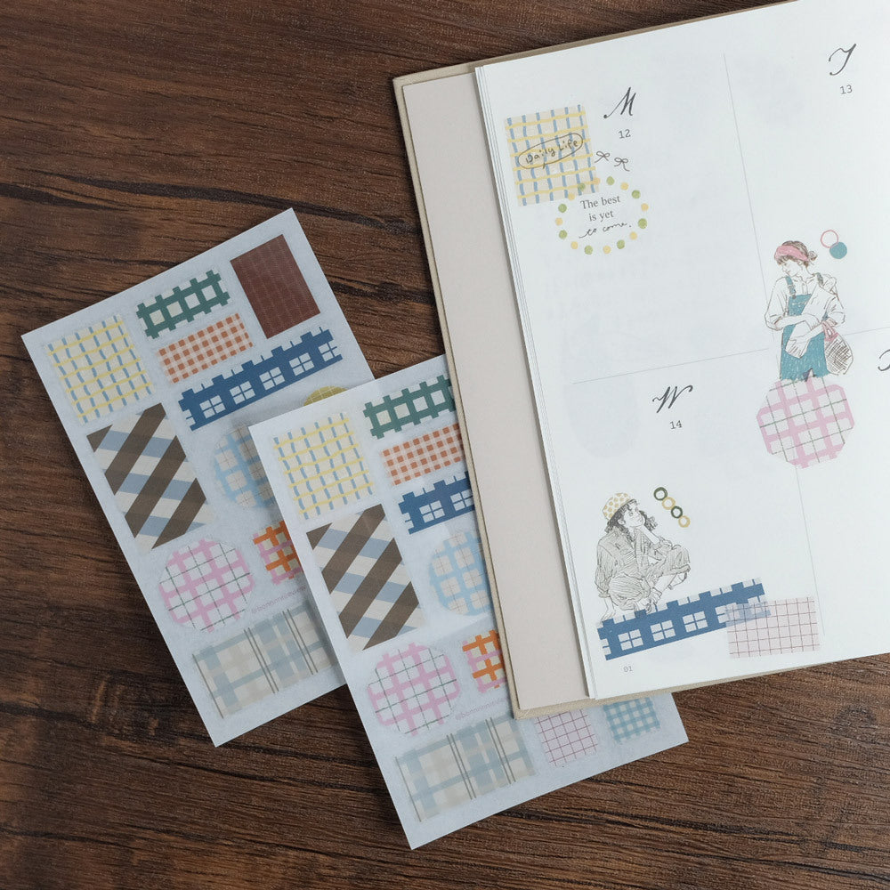 Transfer Stickers | Plaid
