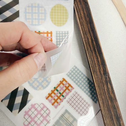 Transfer Stickers | Plaid