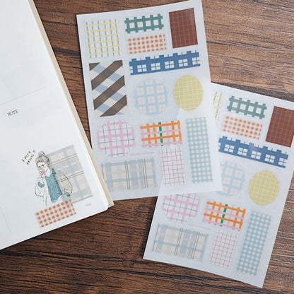 Transfer Stickers | Plaid