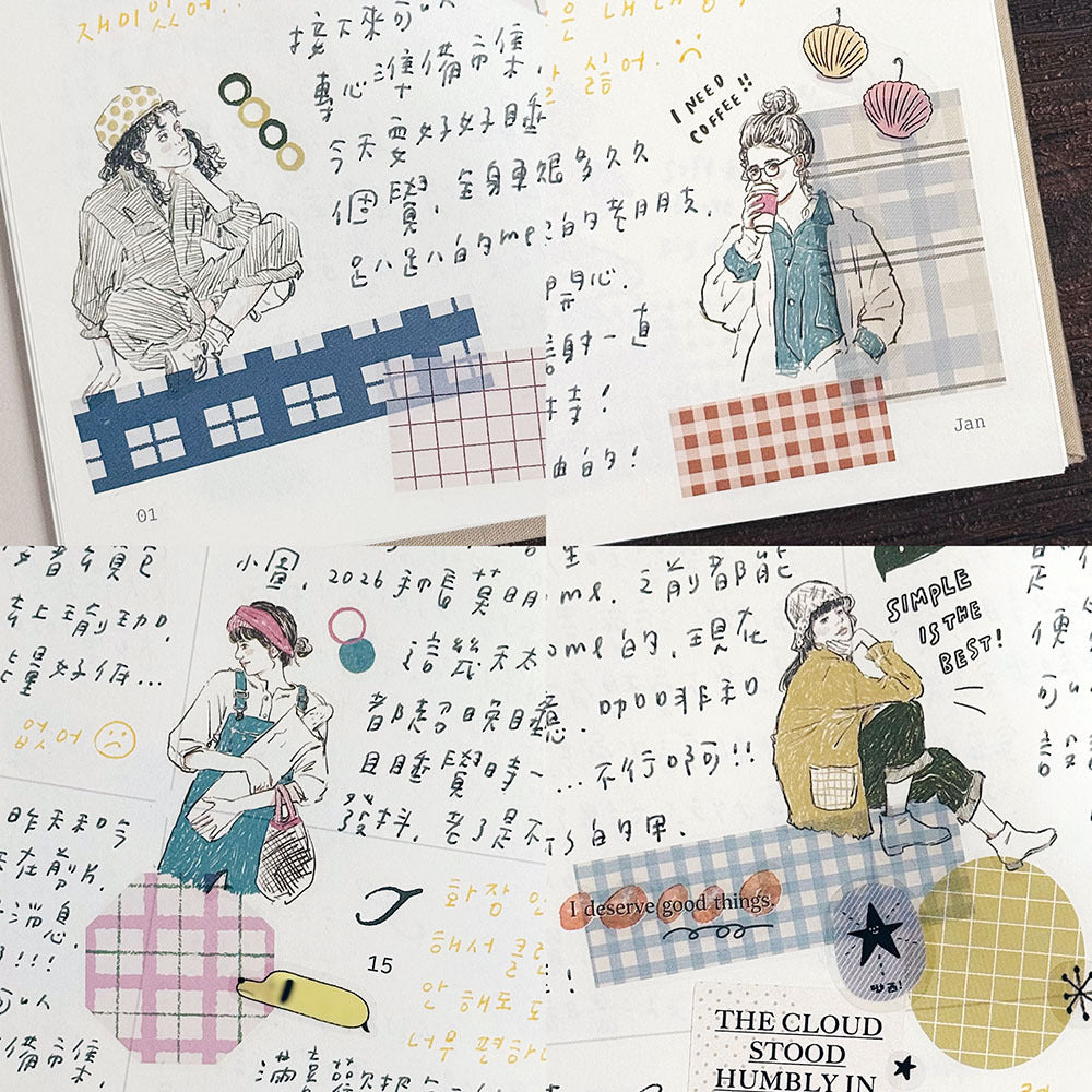 Transfer Stickers | Plaid