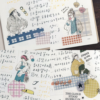 Transfer Stickers | Plaid