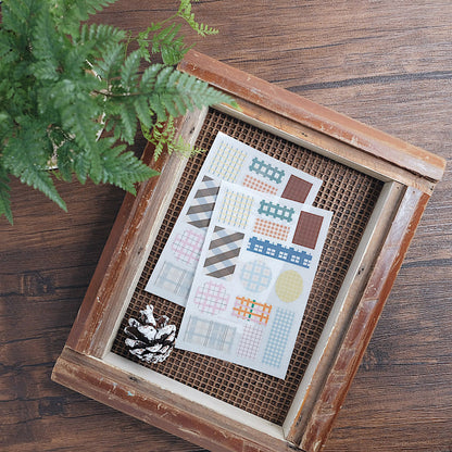 Transfer Stickers | Plaid