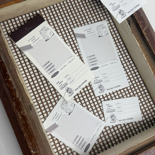 Perforated Memo Pad | Corner Bakery