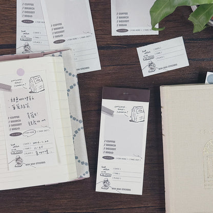 Perforated Memo Pad | Corner Bakery
