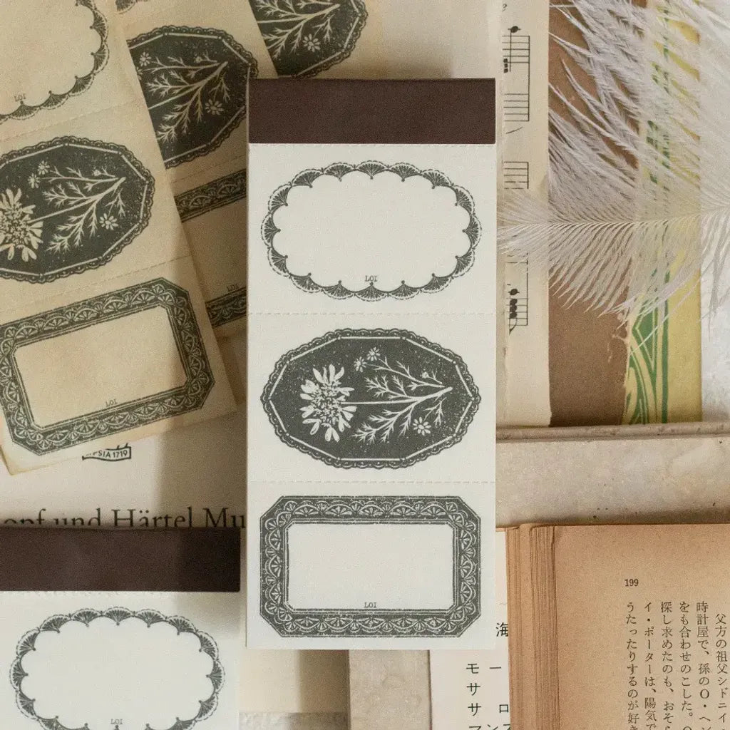 Letter Pad | Triple Time - Lace Flower