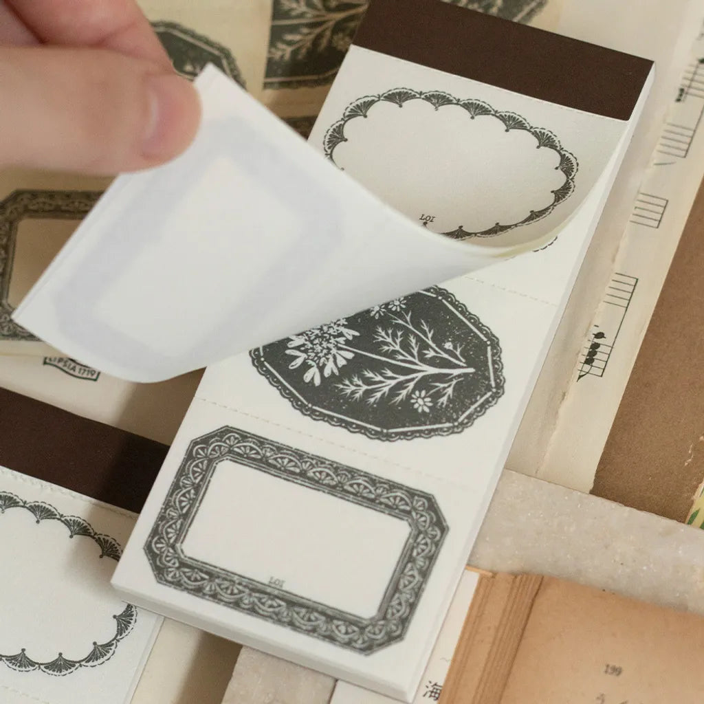 Letter Pad | Triple Time - Lace Flower