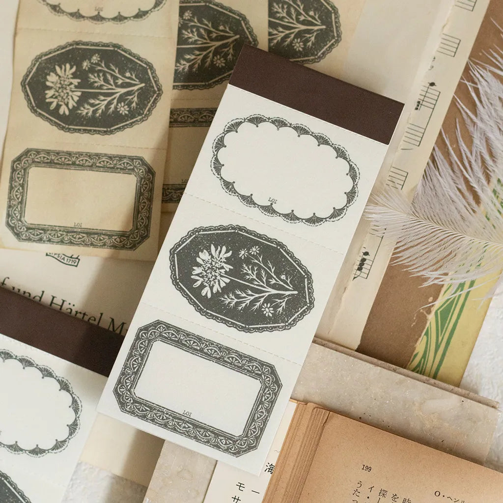 Letter Pad | Triple Time - Lace Flower