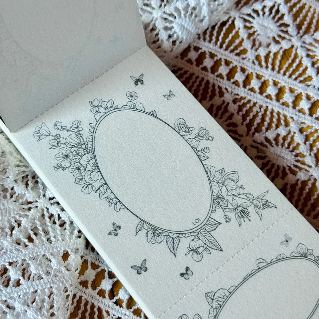 Letter Pad | Fragrant Garden - Begonia