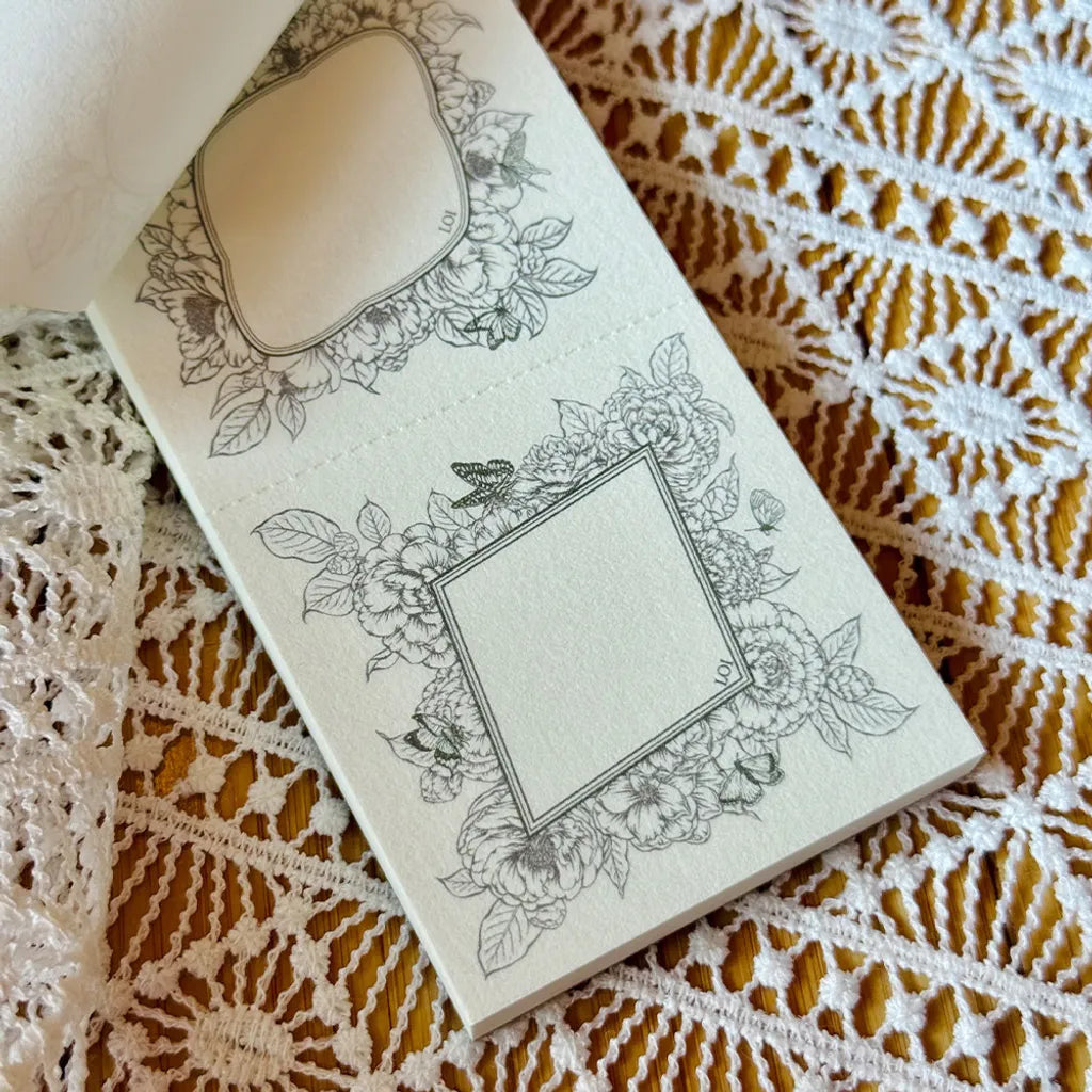 Letter Pad | Fragrant Garden - Camellia