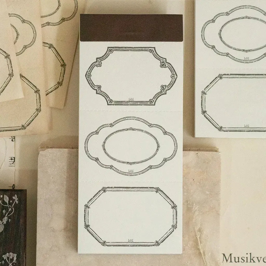 Loi Design Letter Pad | Triple Time - Photo Frame