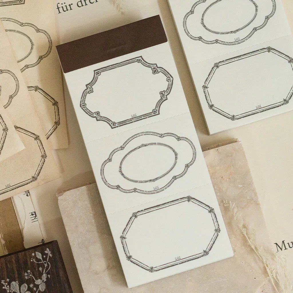 Loi Design Letter Pad | Triple Time - Photo Frame