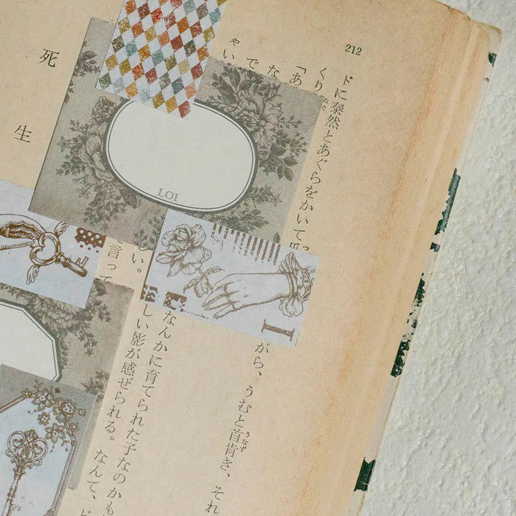 Label Sticker Roll | Journal Pages collab: A Tale of Us (3cm)