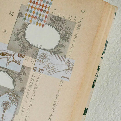 Label Sticker Roll | Journal Pages collab: A Tale of Us (3cm)