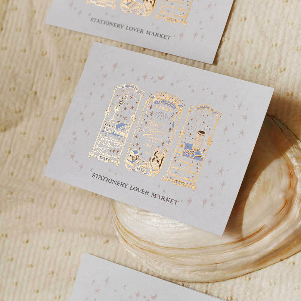 Postcard | Stationery Lover Market “On the Desk”