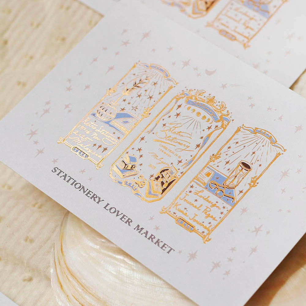 Postcard | Stationery Lover Market “On the Desk”