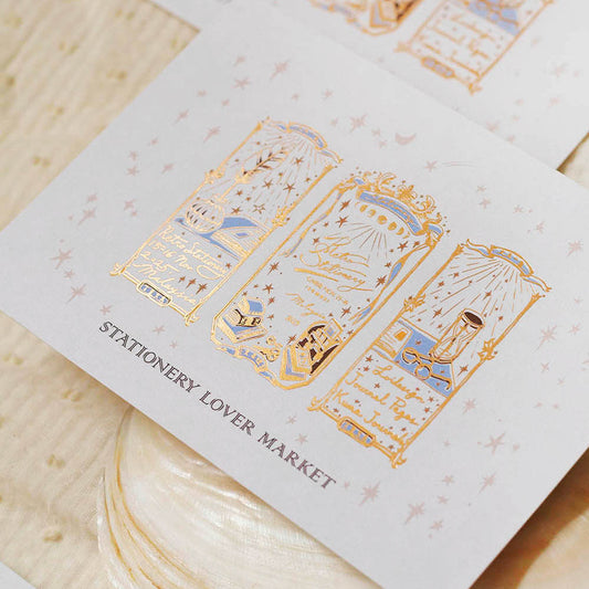 Postcard | Stationery Lover Market “On the Desk”