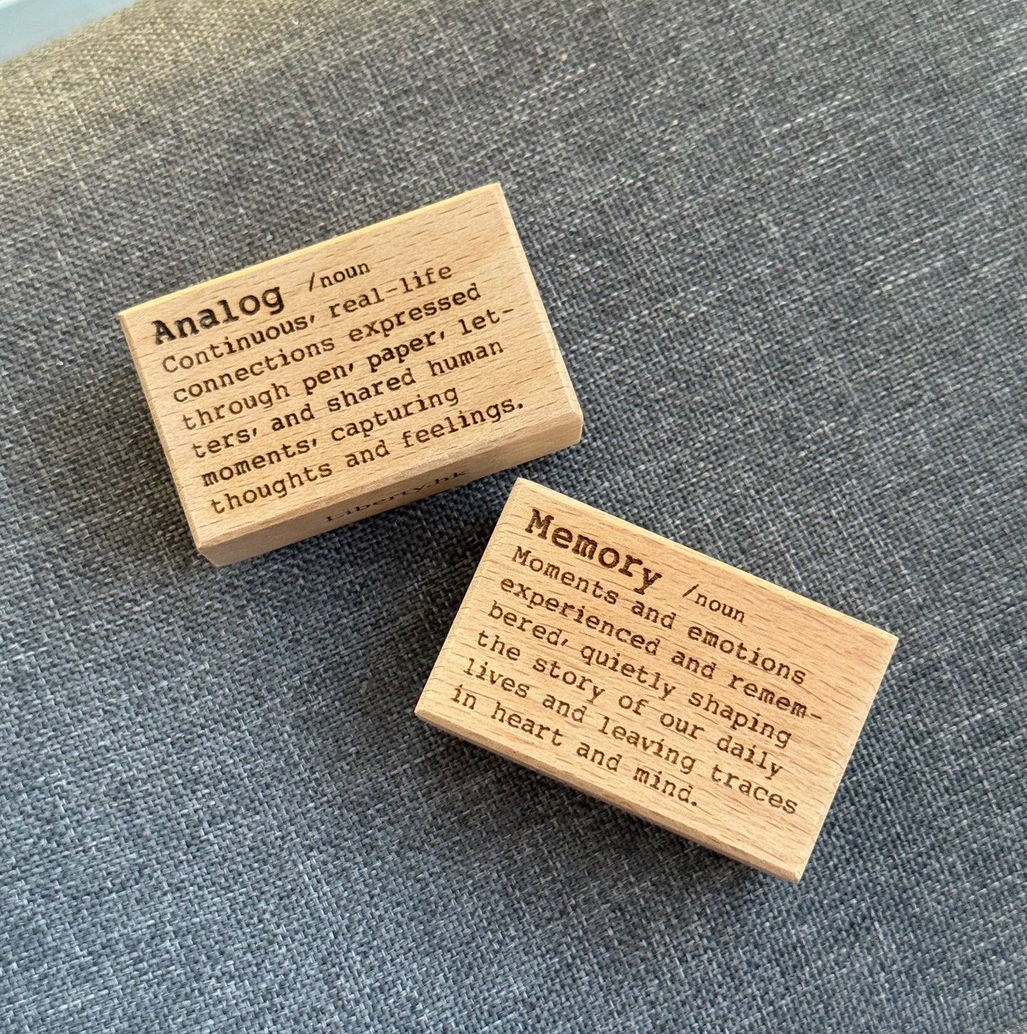 Stamps | Dictionary Series: Memory, Analog
