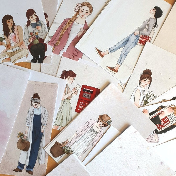 Note Paper Set | Spring Letters