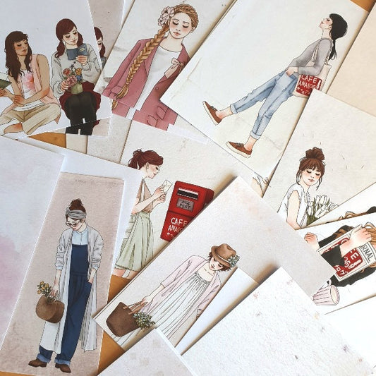Note Paper Set | Spring Letters