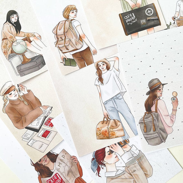 Note Paper Set | Wanderlust
