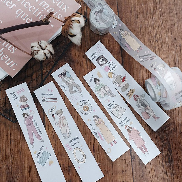 Matte PET Tape | at home (3.6cm)