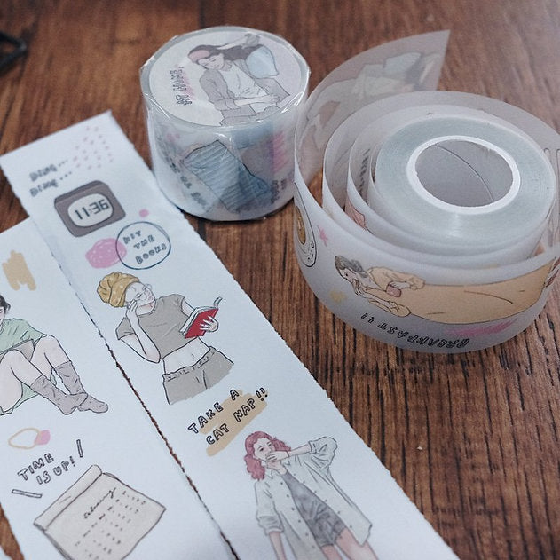 Matte PET Tape | at home (3.6cm)