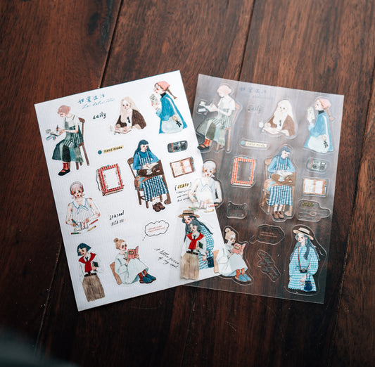 La Dolce Vita A6 Stickers | Journal with me set