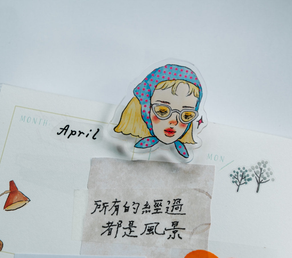 Acrylic clips 3 | Sweet life