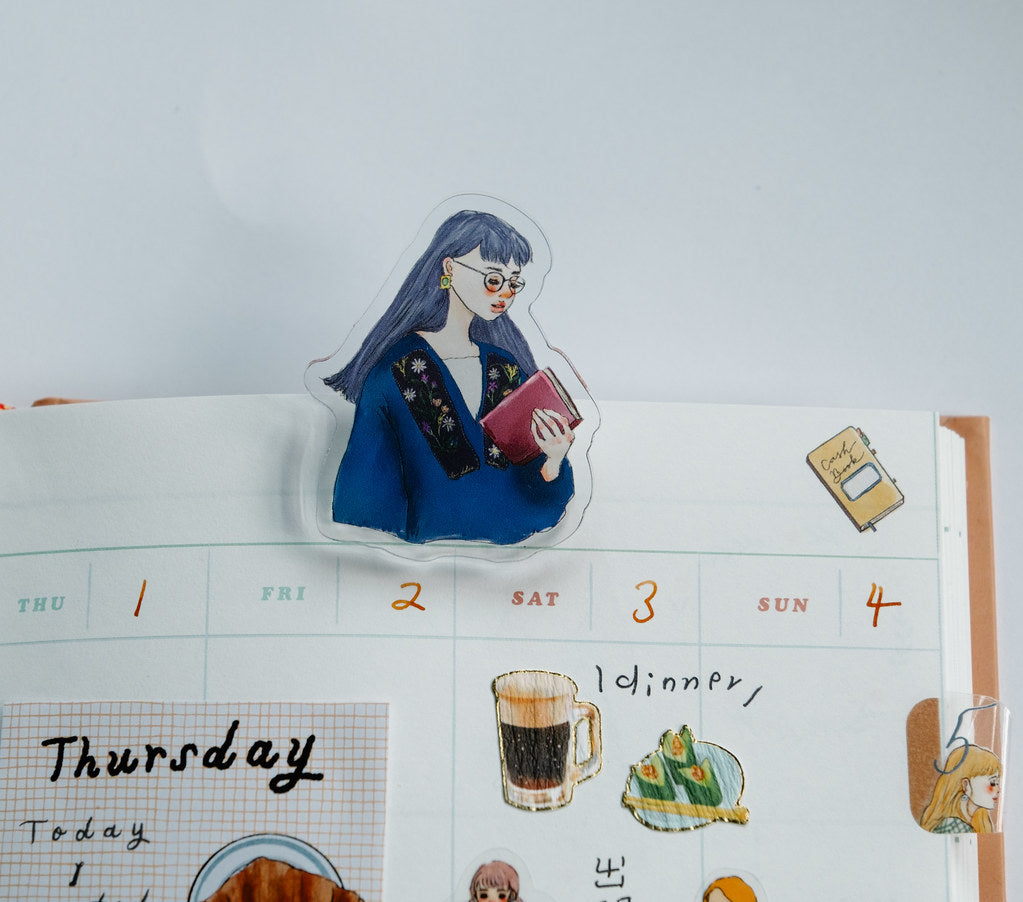 Acrylic clips 3 | Sweet life