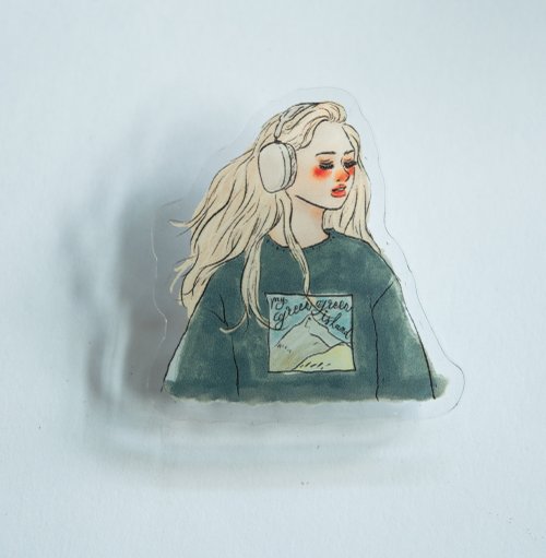 Acrylic clips 3 | Sweet life