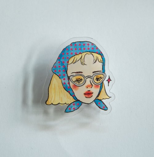 Acrylic clips 3 | Sweet life